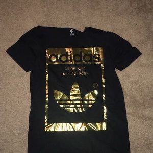 Adidas gold shirt